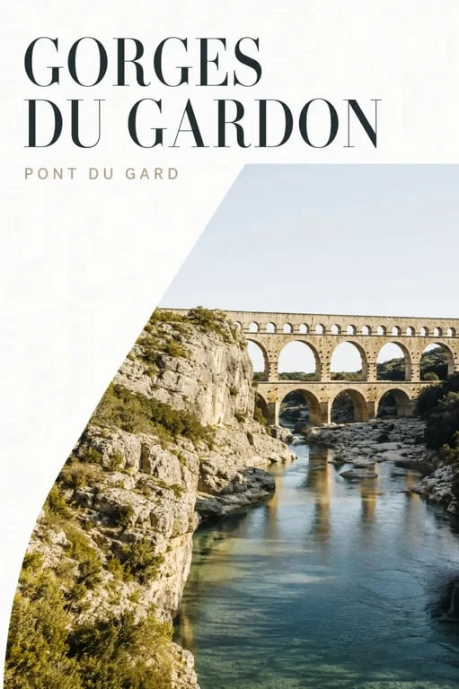 Randonnée dans le Gard aux gorges du Gardon et au Pont du Gard au lever du jour