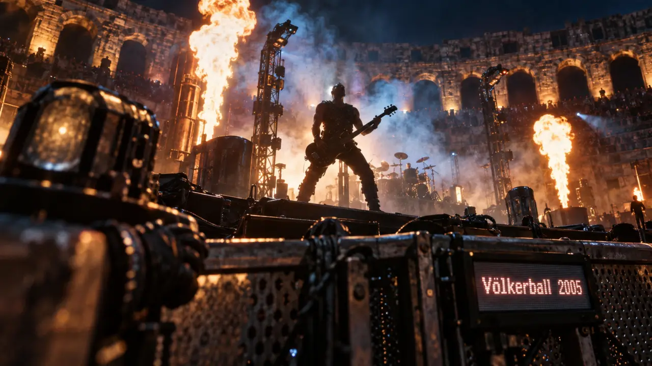 arènes de nîmes rammstein : Völkerball 2005 en concert aux arènes