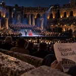 Roberto Alagna aux arènes de Nîmes 2025, concert lyrique sur scène