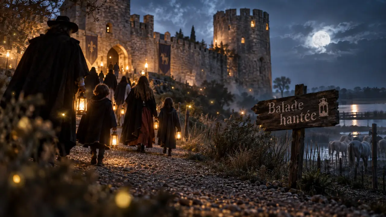 Halloween : une balade hantée nocturne au domaine de Méjanes le 31 octobre
