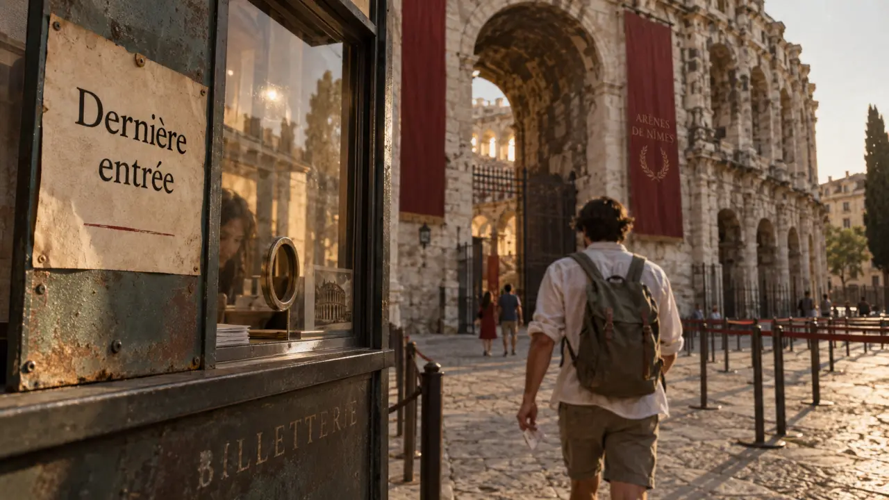 Horaires visite arènes de Nîmes : dernière entrée