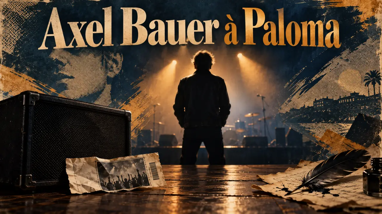 Gagnez vos places pour voir Axel Bauer à Paloma le 24 octobre