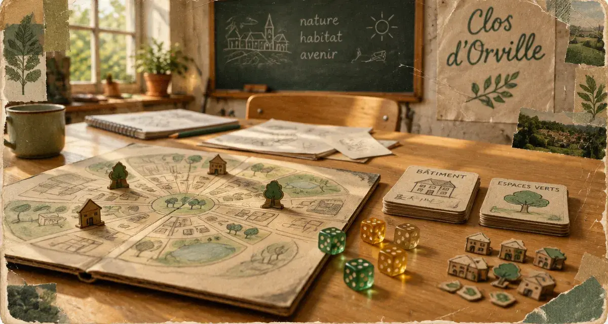 À Nîmes, un jeu de plateau pour imaginer le Clos d’Orville
