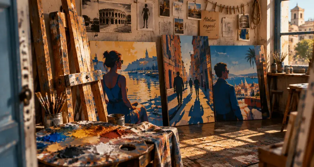 À Nîmes, l’atelier de Yash Godebski s’ouvre pour une exposition éphémère