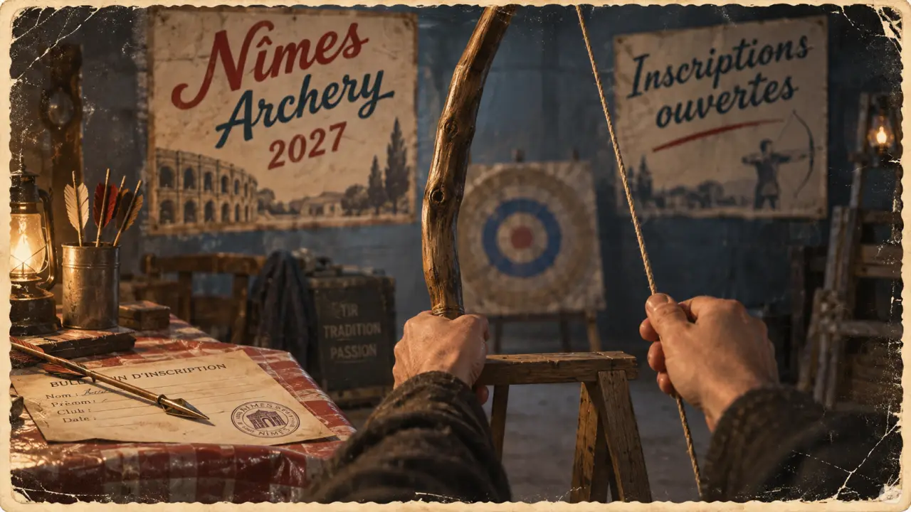 Occitanie Nîmes Archery 2027 : les inscriptions sont lancées