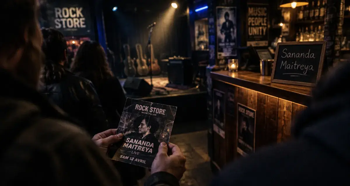 Des places à gagner pour Sananda Maitreya au Rock Store