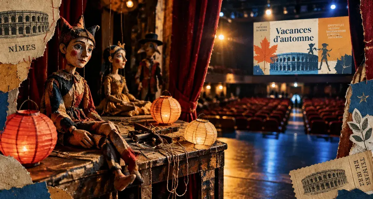 Vacances d’automne : les spectacles jeune public autour de Nîmes